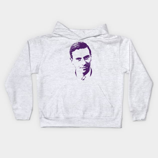 Jim Clark Kids Hoodie by TimeTravellers